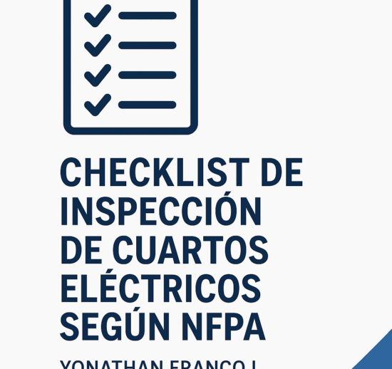 Check List Cuartos Electricos según NFPA